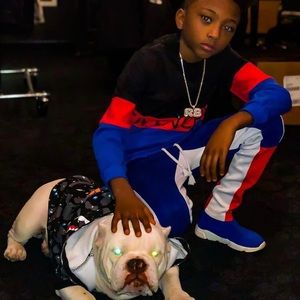 Rich Boys Color Block Swag Skinny Fit Joggers